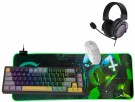 Yggdrasil 4-in-1 High-End Gaming Bundle - Yggdrasil X Pro Mus, X2 Musematte, Yggdrasil X Headset, Apex6 Tastatur thumbnail
