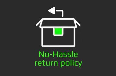 No-Hassle return policy